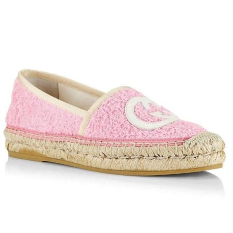 gucci pilar espadrille pink